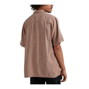Daily Hemp Cuban SS Shirt - Sand