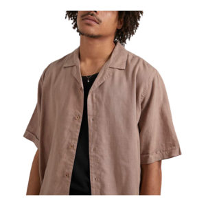 Daily Hemp Cuban SS Shirt - Sand