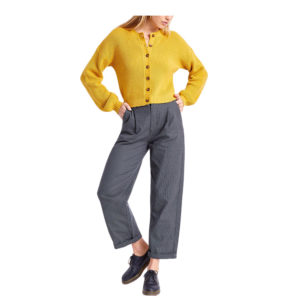Domino Cardigan - Lemon Curry