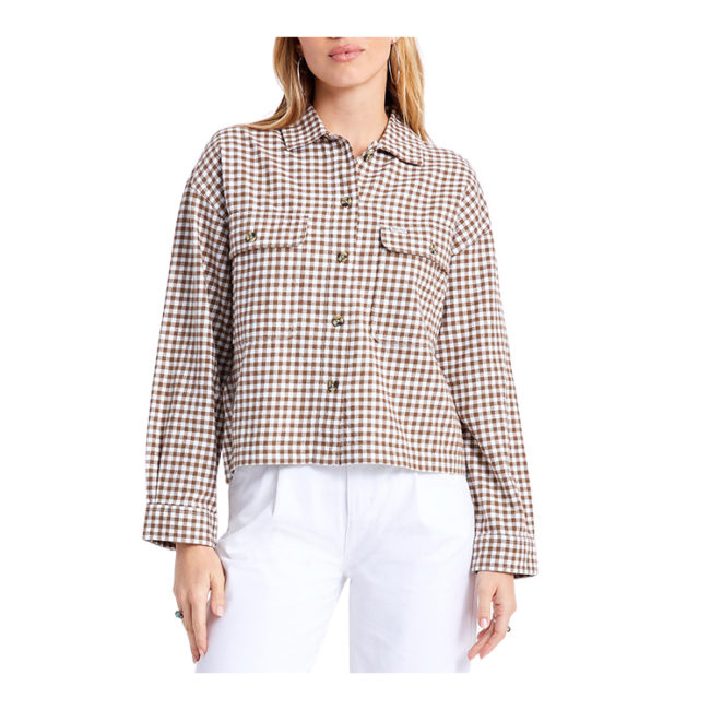 Bowery W L/S Flannel - Toffee