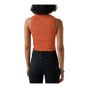Jonesy Singlet - Burnt Orange