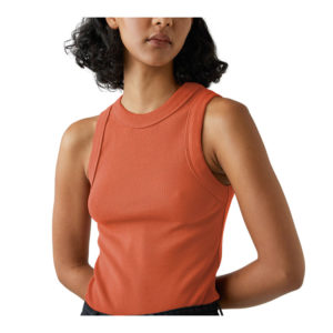 Jonesy Singlet - Burnt Orange