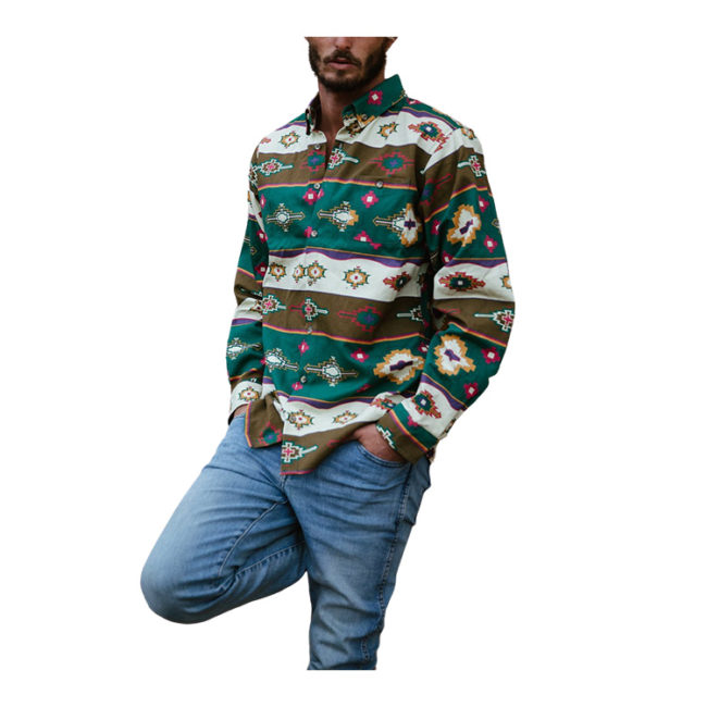 Montana LS Shirt - Green