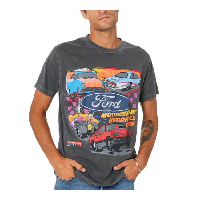 Ford National 99 Tee - Washed Black