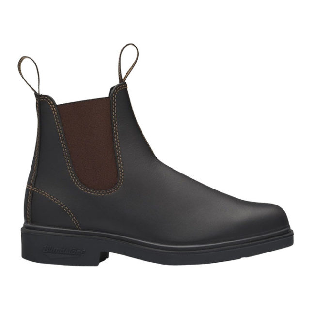 Blundstone 062 - Stout Brown Premium Leather Chelsea Boots - Hemley ...