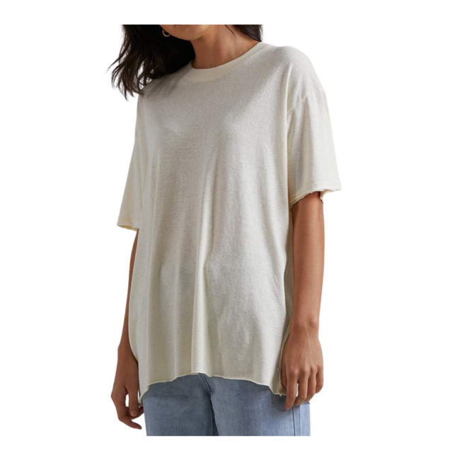 Slay - Hemp Oversized Tee - Cream