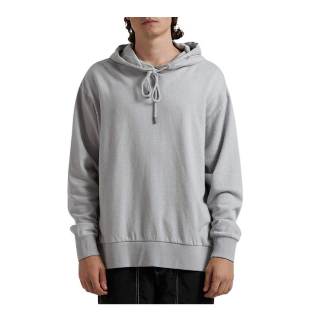 Afends THC Unisex Hemp Oversized Pull On Hood - Glacier