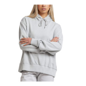 Afends THC Unisex Hemp Oversized Pull On Hood - Glacier
