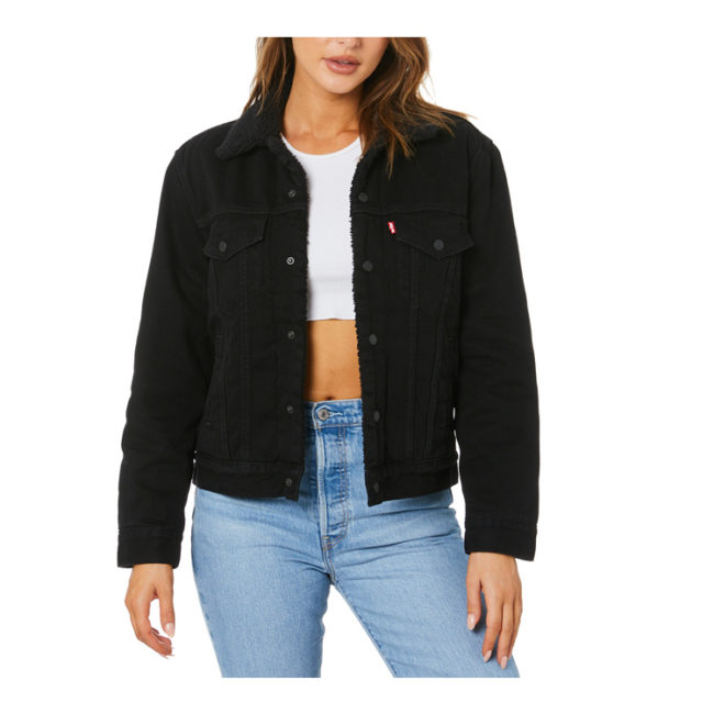 Ex BF Sherpa Trucker - Forever Black
