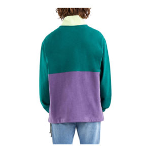 New 1/4 Zip Pop Over - Nature Block Logan