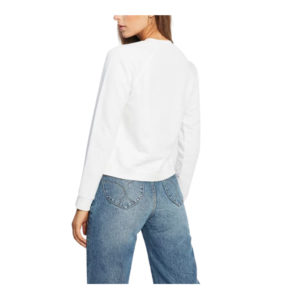 Rollas 80s Sport Sweater - White