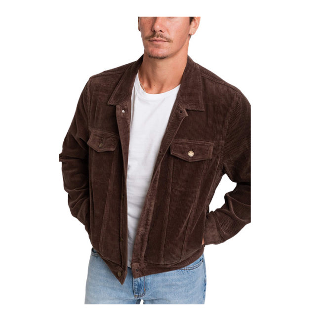 Cord Jacket - Brown