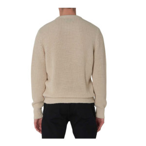 Rollas Hemp Blend Crew Knit - Natural