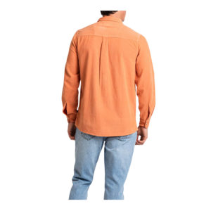 Rollas Men at Work Cord Shirt - Rust