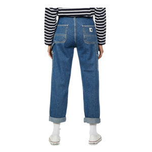 W' Pierce Pant -  Blue Dark Stone Washed