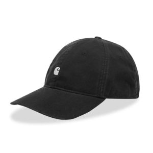 Carhartt Madison Logo Cap - Black / Wax