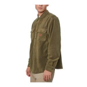 Bowery L/S  Fleece - Military Olive