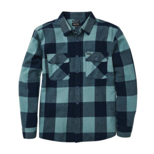 Bowery LW  L/S  Flannel - Washed Navy/Ocean