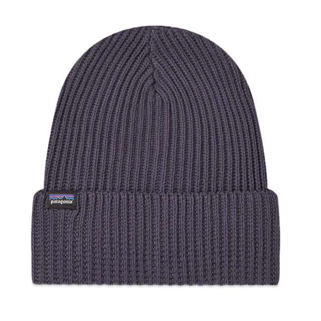 Fishermans Rolled Beanie - Piton Purple