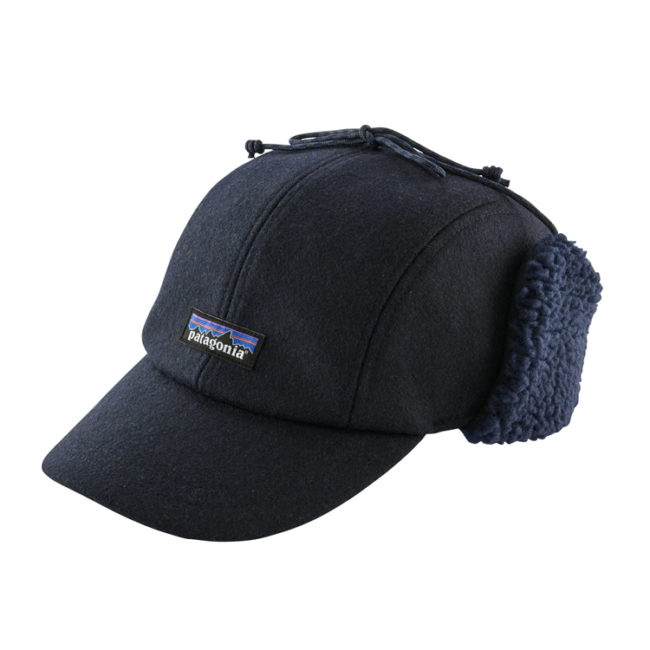 Recycled Wool Ear Cap - Classic Navy