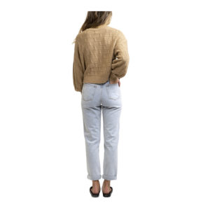 Rhythm La Vida Cropped Sweater - Oak