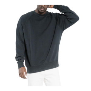 Thrills Endless Oversize Raglan Fit Crew - Black