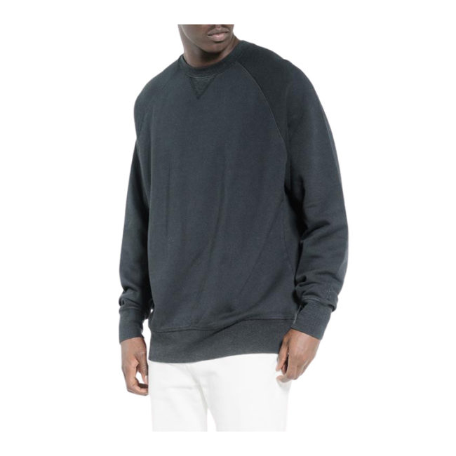 Thrills Endless Oversize Raglan Fit Crew - Black