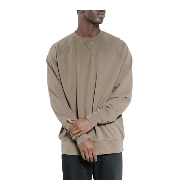 Endless Oversize Raglan Fit Crew - Military Green