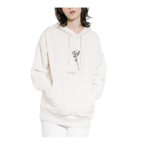 Posy Slouch Hood - Heritage White