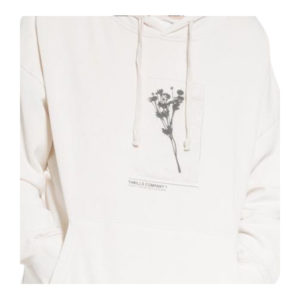 Posy Slouch Hood - Heritage White