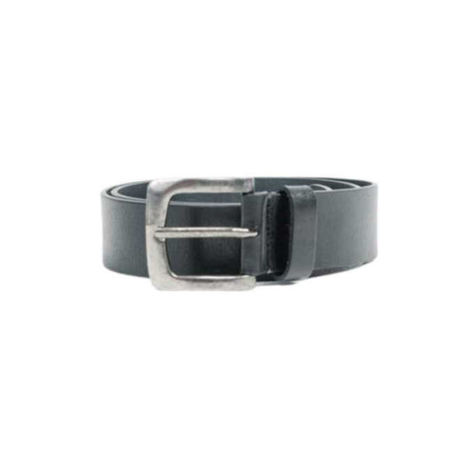 Thrills Wide Leather Belt - Black