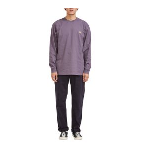L/S Chase T-Shirt - Provence / Gold