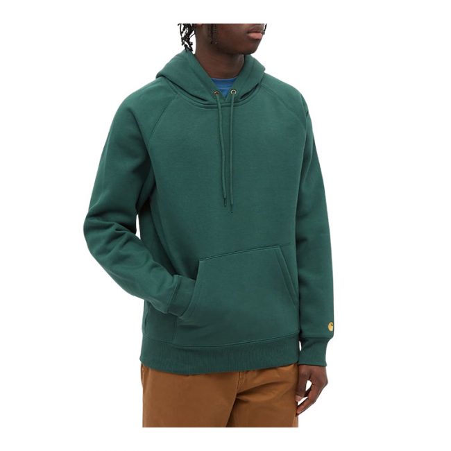 Hooded Chase Sweat - Treehouse / Gold