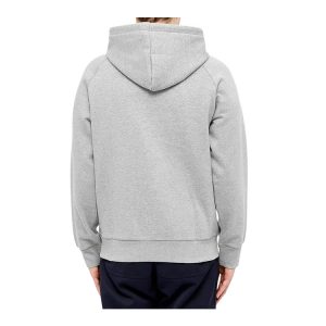 Carhartt Hooded Chase Sweat - Grey Heather / Gold