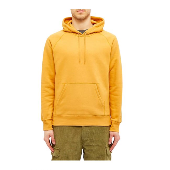 Carhartt Hooded Chase Sweat - Winter Sun / Gold