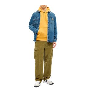 Carhartt Hooded Chase Sweat - Winter Sun / Gold