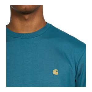 Carhartt S/S Chase T-Shirt - Hydro / Gold