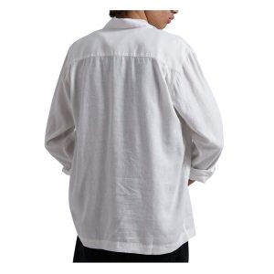 Everyday Hemp Long Sleeve Shirt  - White