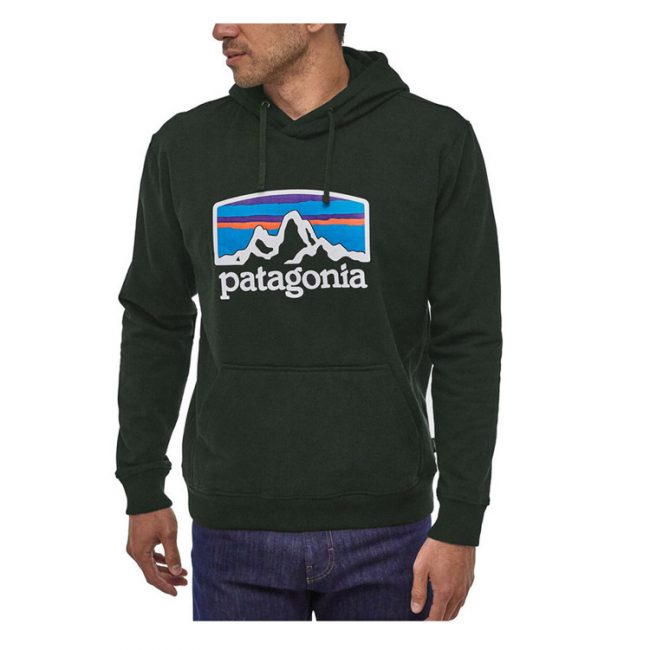 Patagonia Men's Fitz Roy Horizons Uprisal Hoody - Kelp Forest