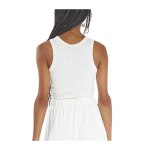 Hemp Racer Front Tank - Dirty White
