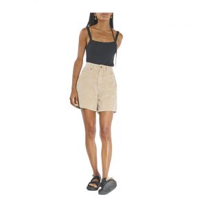 Koko Cord Short - Washed Tan