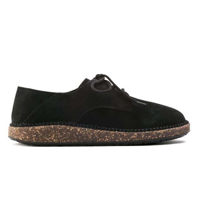 Birkenstock Gary Regular - Black Suede Leather