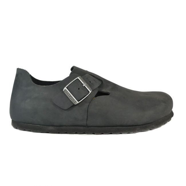 Birkenstock London Regular - Black Oiled Leather