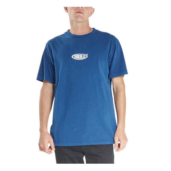 Warped Merch Fit Tee - Royal Blue