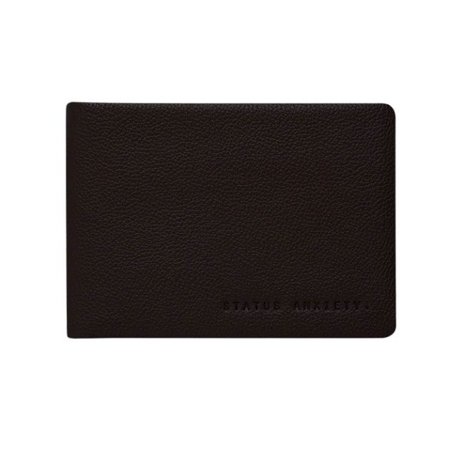 Status Anxiety Jonah Wallet - Chocolate