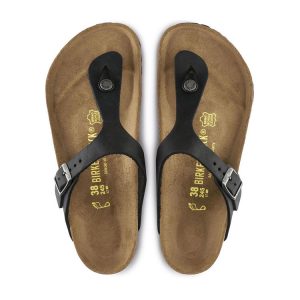 Birkenstock Gizeh BirkoFlor - Black
