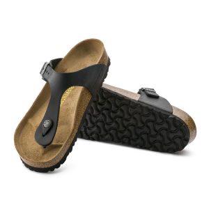 Birkenstock Gizeh BirkoFlor - Black