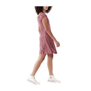 Rollas Erin Paris Floral Dress - Red
