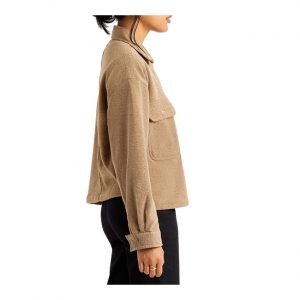 Bowery W LS Arctic Stretch FL - Oatmeal