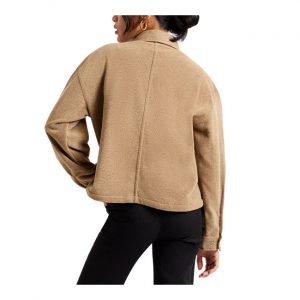 Bowery W LS Arctic Stretch FL - Oatmeal